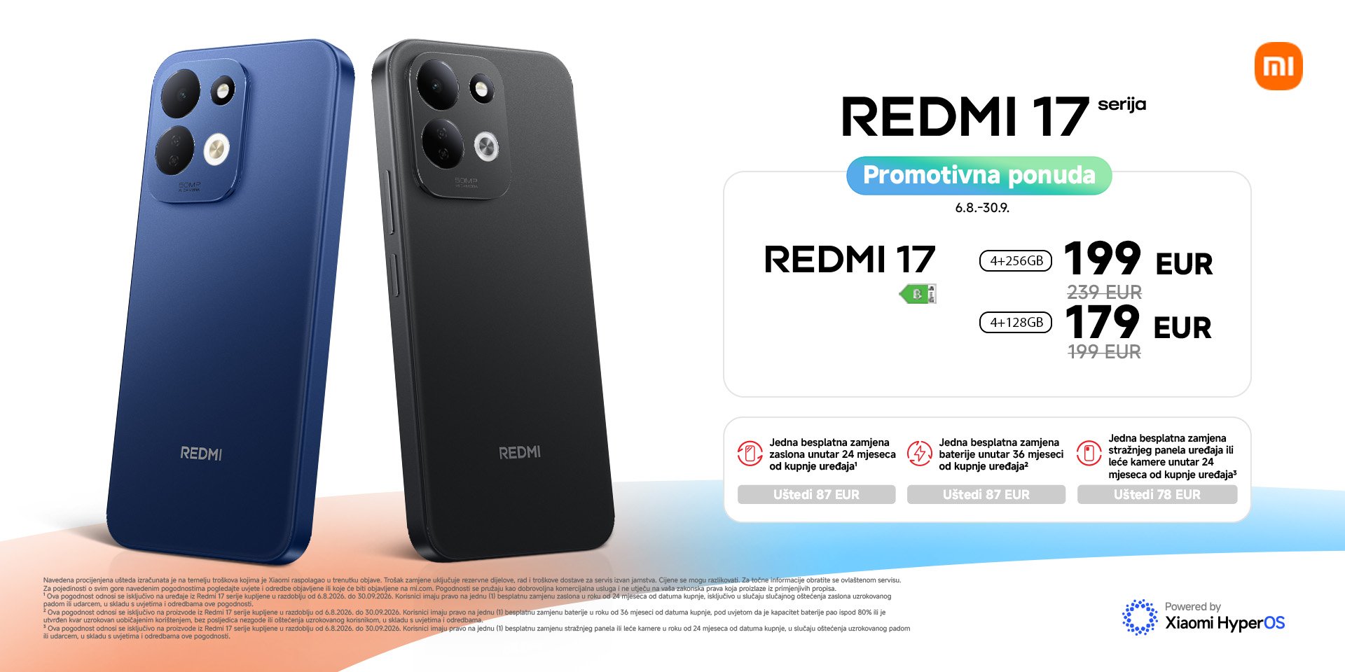 Xiaomi  17 SO mobiteli na akciji